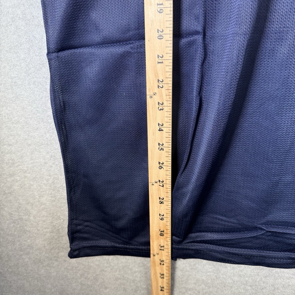 Vintage Majestic Men's‎ Blue Athletic Mesh Practice Football Jersey Size XL USA - Picture 7 of 11